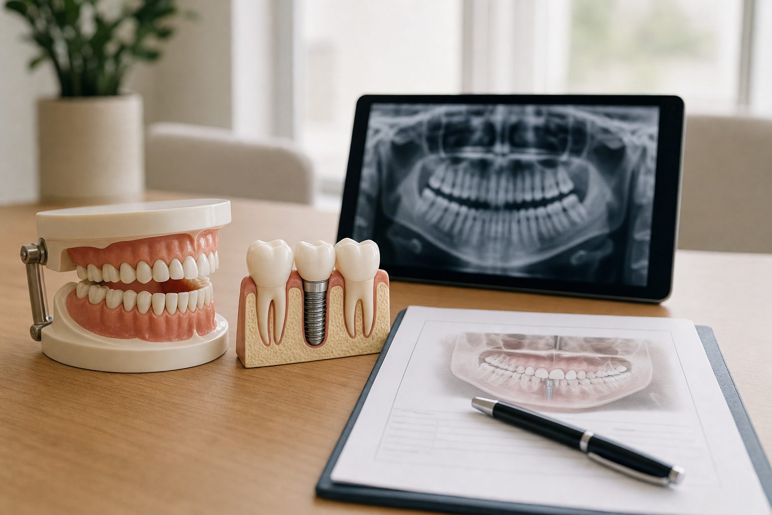 Ce întrebări să pui la consultația de implant dentar ca să înțelegi exact planul de tratament?